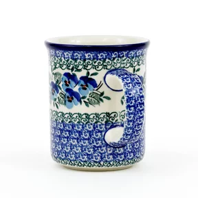 Kubek ceramiczny B13 0,4l <br> 2273X Kobaltowe bratki